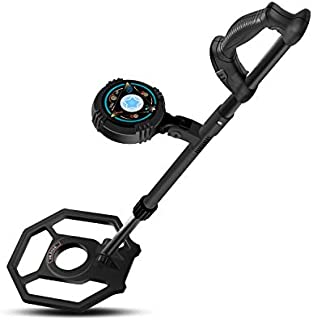 DR.ÖTEK Junior Metal Detector for Kids/Beginner, Exclusive DISC/Pinpoint Mode, Touch Screen, 8.3 Inch Waterproof Coil, Sound Alert, LED Flash Light, Adjustable Stem, Lightweight to Hunt Treasure