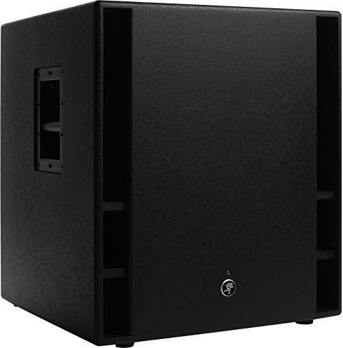 Mackie THUMP Series, 18-Inch 1200-Watt Subwoofer with Professional band-pass design Dual XLR inputs Stereo high-pass and Stereo full-range outputs - Black (THUMP18S)