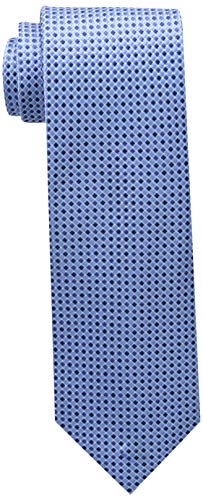 Tommy Hilfiger mens Core Micro neckties, Blue, Regular US