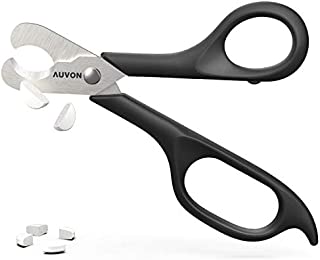 AUVON Scissors-Shaped Pill Cutter, Sharp Blade Pill Splitter for Accurately Dividing Various Size of Vitamins, Tablets and Medications in Half