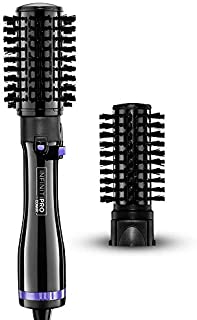 INFINITIPRO BY CONAIR Hot Air Spin Brush, 2 Inch and 1 1/2 Inch, Black