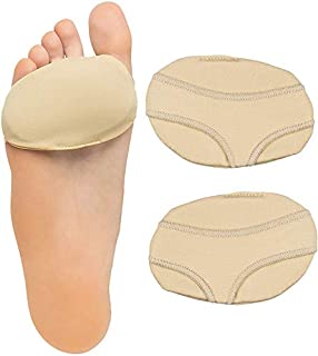 ZenToes Ball of Foot Pads Metatarsal Cushions for Metatarsalgia, Arthritis and Sesamoid Pain Relief 1 Pair (Large, Women 8-10, Men 9-11)