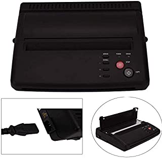 110V-220V, 50Hz/0.46A Pro Tattoo Thermal Transfer Copier Machine Stencil Flash Printer Black - Lightweight & Sturdy Construction - Easy To Use