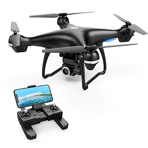 Holy Stone 2K GPS FPV RC Drone HS100 with HD Camera Live Video and GPS Return Home, Large Quadcopter with Adjustable Wide-Angle Camera, Follow Me, Altitude Hold, 18 Minutes Flight, Long Control Range