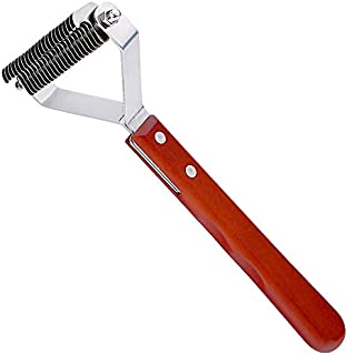 Pet Grooming ToolDog Dematting Brush Efficiently Removes Mats and Reduces Shedding as a Deshedding Comb Simultaneously for Medium Long Haired Dogs, Labrador, German Shepherd,Husky etc