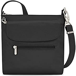 Travelon Anti-Theft Classic Mini Shoulder Bag, Black, One Size