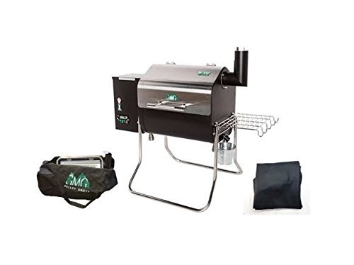 Green Mountain Grill Davy Crockett Pellet Grill Package, Cover and Tote Included - WiFi Enabled