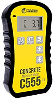 Wagner Meters C555 Concrete Moisture Meter Kit - Pinless Handheld Concrete Moisture Meter