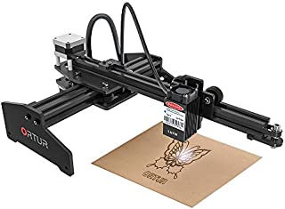 Ortur Laser Master Laser Engraver 7000mW Portable Laser Engraving Machine Mini Carver Desktop DIY Laser Marking for Metal Deep Wood Engraving Cutting, Working Area 160x150mm