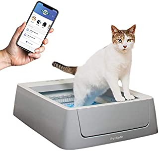 PetSafe ScoopFree Smart Self Cleaning Cat Litter Box - Smart Phone App Connected Automatic System