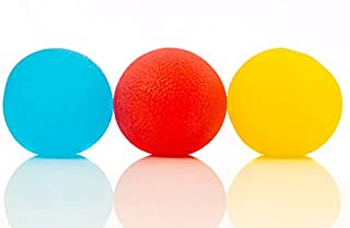 IMPRESA Stress Relief Balls (3-Pack) - Tear-Resistant, Non-Toxic, BPA/Phthalate/Latex-Free (Colors as Shown) - Perfect for Kids and Adults - Squishy Relief Toys for Anxiety, ADHD, Autism and More