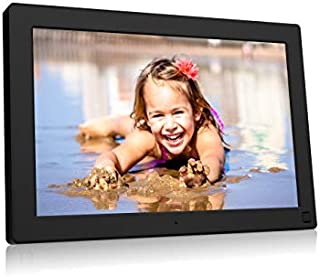 BSIMB Digital Picture Frame 10.1 Inch WiFi 16GB Digital Photo Frame 1280x800 IPS Touch Screen Auto Rotate Motion Sensor Add Photos/Videos from iPhone & Android App/Twitter/Facebook/Email W10