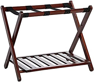 Casual Home Luggage Rack, Walnut