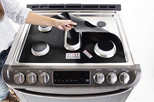 Samsung Stove Protectors - Stove Top Protector for Samsung Gas Ranges - Ultra Thin Easy Clean Stove Liner