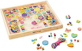 Melissa & Doug Bead Bouquet Deluxe Wooden Bead Set