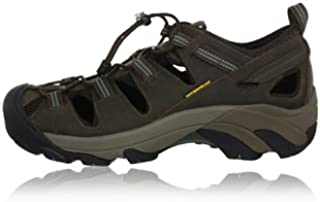 KEEN Men's Arroyo II Hiking Sandal,Slate Black/Bronze Green,8.5 M US