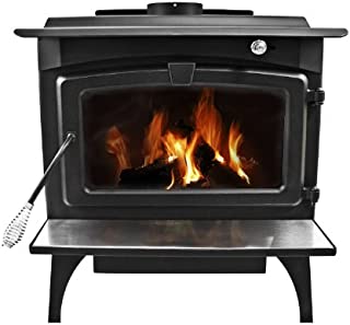 Pleasant Hearth 1,800 Sq. Ft. Medium Wood Burning Stove