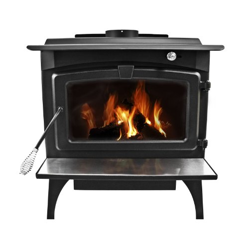 Pleasant Hearth 1,800 Sq. Ft. Medium Wood Burning Stove