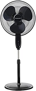 Honeywell Double Blade 16 Pedestal Fan Black