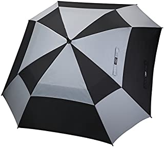 G4Free Extra Large Square Golf Umbrella 62 Inch Oversize Double Canopy Vented Umbrella Windproof Automatic Open Stick Umbrellas for Men Women