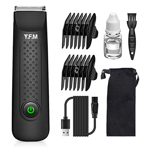 Y.F.M Electric Groin Hair Trimmer, Ball Groomer & Body Trimmer for Men, Waterproof Wet/Dry Clippers, Ultimate Male Hygiene Razor