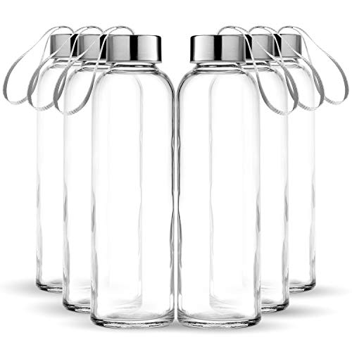 Chef s Star Glass Water Bottle