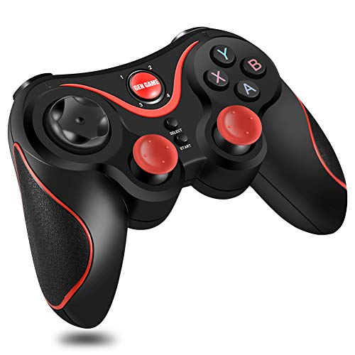 T3- Bluetooth Wireless Game Controller Gamepad Joystick for iOS Android Cellphone Tablet TV Box, Pad, Tablet