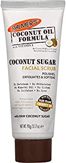 Palmer's Coconut Oil Formula Coconut Sugar Facial Scrub Exfoliator, 3.17 Ounces