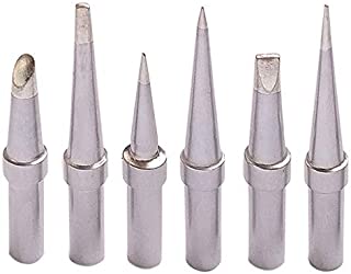 ShineNow Quality Replacement Soldering tip for WELLER WE1010NA WESD51 WES51 EC1201 PES50 PES51 ET Tip Series 6PCS Plus A Tip Holder