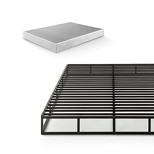 Zinus Victor 7.5 Inch Quick Lock Smart Box Spring / Mattress Foundation / Strong Steel Structure / Easy Assembly, King