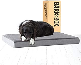 BarkBox Memory Foam Platform Dog Bed