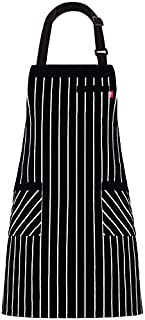 ALIPOBO Aprons for Women and Men, Kitchen Chef Apron with 3 Pockets and 40