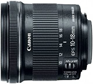 Canon EF-S 10-18mm f/4.5-5.6 IS STM Lens, Lens Only