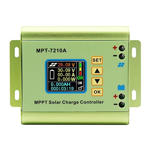 Horsebiz LCD Monitor MPPT Solar Panel Charge Controller MPT-7210A 24-72V 10A Boost Solar Battery Regulator