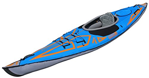 ADVANCED ELEMENTS AdvancedFrame Expedition Elite Inflatable Kayak, Ocean Blue, One Size