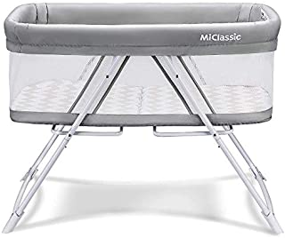 MiClassic All mesh 2in1 Stationary&Rock Bassinet