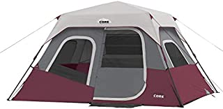 Core 6 Person Instant Cabin Tent (Wine)