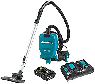 Makita XCV09PT 18V X2 LXT Lithium-Ion (36V) Brushless Cordless 1/2 Gallon HEPA Filter Backpack Dry Vacuum Kit (5.0Ah)