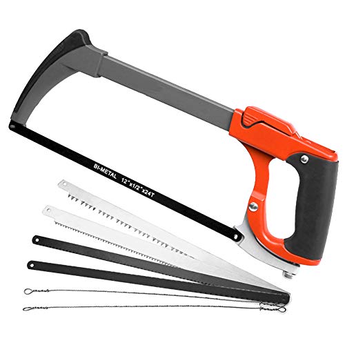 AIRAJ 12 in Frame Adjusts Tension Hacksaw Sets