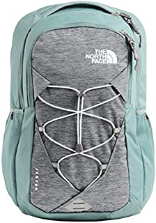 The North Face Women's Jester Backpack, Mid Grey Light Heather/Trellis Green, One Size