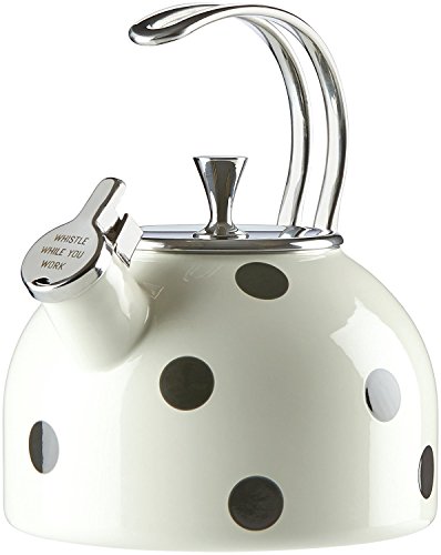 kate spade new york All in Good Taste Deco Dot 2.5 Quart Tea Kettle