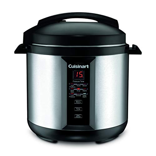 Cuisinart CPC-800 8-Quart Pressure Cooker, Silver