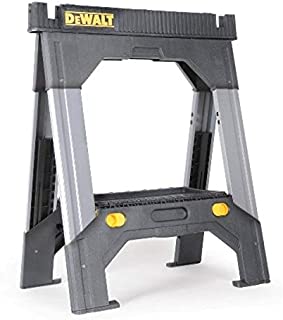 Dewalt DWST11031 Adjustable Metal Legs Sawhorse,Black