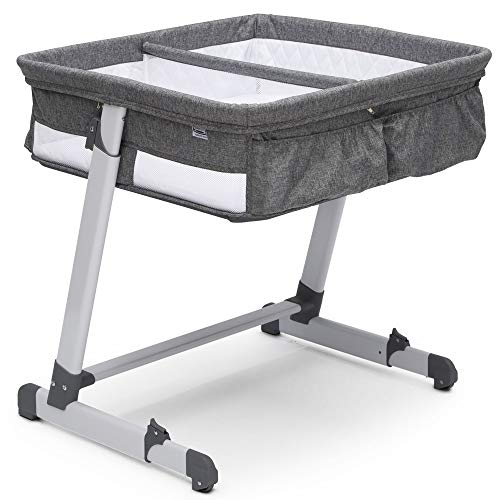 Simmons Kids By The Bed City Sleeper Bassinet for Twins