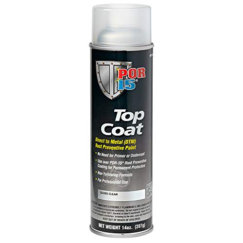 POR-15 45718 Top Coat Gloss Clear