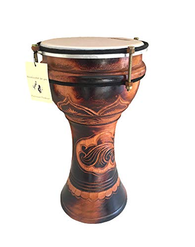 JIVE Djembe Drum With Fiberskin Synthetic Head Bongo Congo African Solid Wood Drum Professional Quality/Sound 16