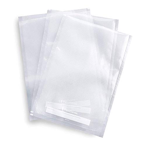 FoodSaver FSFSBF0226-FFP 1-Quart Precut Heat-Seal Bags, 44 Count, Frustration-Free-Packaging