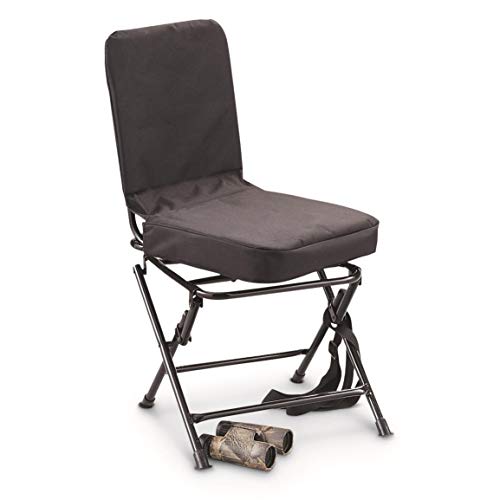 Guide Gear Swivel Hunting Chair, Black