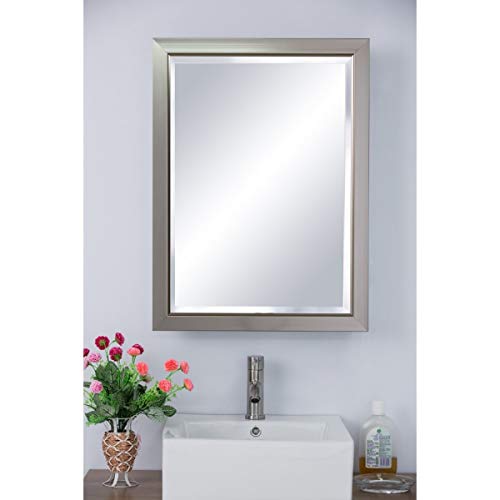 Bellaterra Home 808901 Mirrored Medicine Cabinet, 30