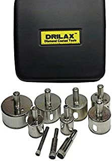 Diamond Drill Bit Hole Saw Set, DRILAX